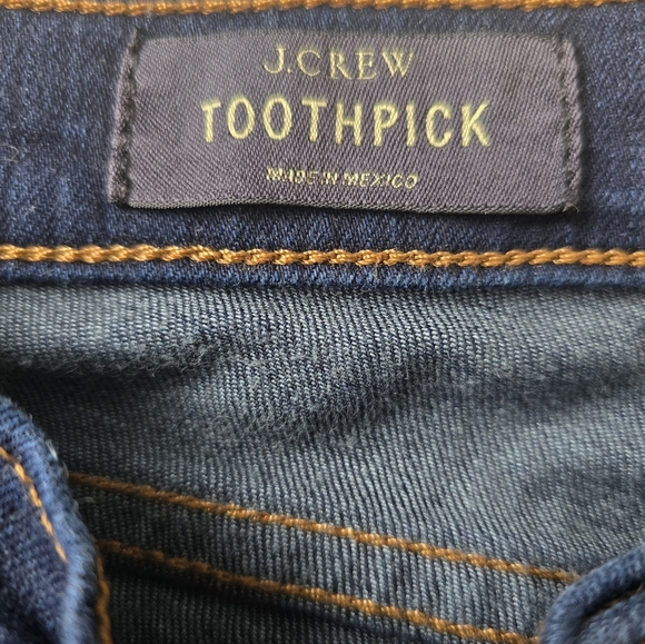 J. Crew toothpick jeans size 28 - Picture 7 of 9